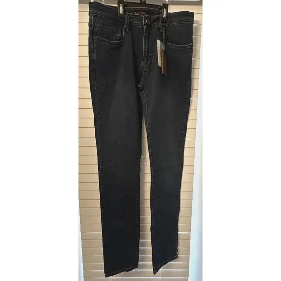 NWT Mens Eight X‎ Slim Fit Dark Blue Denim JeansEIG-11 1076 06 Size34X34